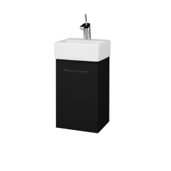 Dreja - Skrinka pod umývadlo HOST SZD 35 - N03 Graphite / Úchytka T06 / N03 Graphite / Levé (516963HL)