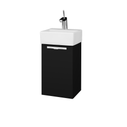 Dreja - Skrinka pod umývadlo HOST SZD 35 - N03 Graphite / Úchytka T09 / N03 Graphite / Levé (516963KL)