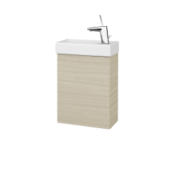 Dreja - Skrinka pod umývadlo HOST SZD 40 - D04 Dub / Bez úchytky T31 / D04 Dub / Levé (518226D)