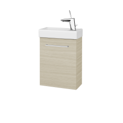 Dreja - Skrinka pod umývadlo HOST SZD 40 - D04 Dub / Úchytka T04 / D04 Dub / Levé (518226E)