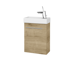 Dreja - Skrinka pod umývadlo HOST SZD 40 - D09 Arlington / Úchytka T02 / D09 Arlington / Levé (518196B)