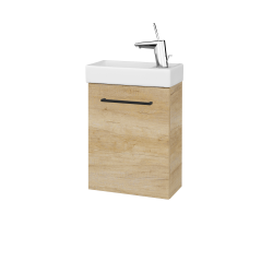 Dreja - Skrinka pod umývadlo HOST SZD 40 - D15 Nebraska / Úchytka T06 / D15 Nebraska / Levé (518172H)