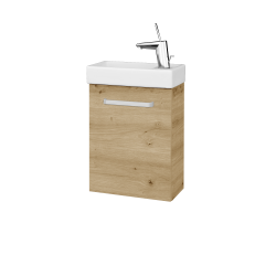 Dreja - Skrinka pod umývadlo HOST SZD 40 - D22 Karamel / Úchytka T01 / D22 Karamel / Pravé (518387AP)