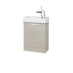 Dreja - Skrinka pod umývadlo HOST SZD 40 - D28 Alberta / Úchytka T09 / D28 Alberta / Pravé (518448KP)