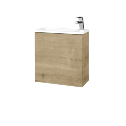 Dreja - Skrinka pod umývadlo HOST SZD 50 - D09 Arlington / Bez úchytky T31 / D09 Arlington / Levé (515621D)