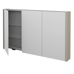 Dreja - Trojdverová galérka  ENZO GA3OE 130 - L04 Béžová vysoký lesk (130220)