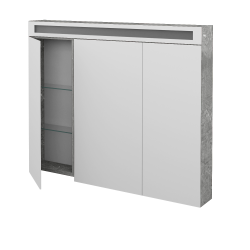 Dreja - Trojdverová zrkadlová skrinka AIR GA3OE 100 - D20 Galaxy (282431)