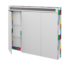 Dreja - Trojdverová zrkadlová skrinka AIR GA3OE 100 - IND Individual (143763)