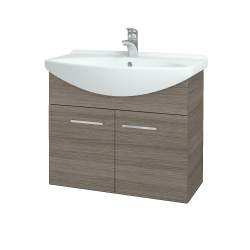 Dreja - Umývadlová skriňa TAKE IT SZD2 75 - D03 Cafe / Úchytka T04 / D03 Cafe (133320E)