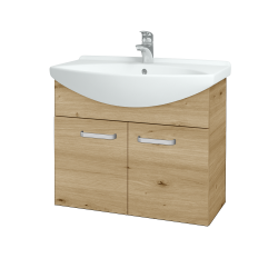 Dreja - Umývadlová skriňa TAKE IT SZD2 75 - D22 Karamel / Úchytka T01 / D22 Karamel (422301A)