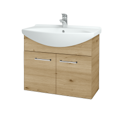 Dreja - Umývadlová skriňa TAKE IT SZD2 75 - D22 Karamel / Úchytka T04 / D22 Karamel (422301E)