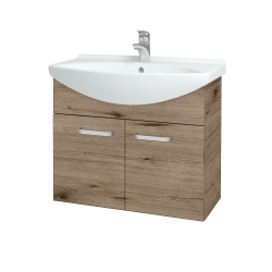 Dreja - Umývadlová skriňa TAKE IT SZD2 75 - D23 Herkules / Úchytka T01 / D23 Herkules (458072A)