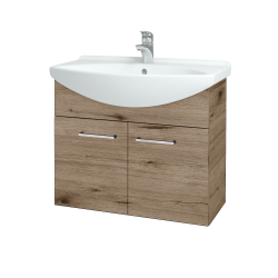 Dreja - Umývadlová skriňa TAKE IT SZD2 75 - D23 Herkules / Úchytka T04 / D23 Herkules (458072E)