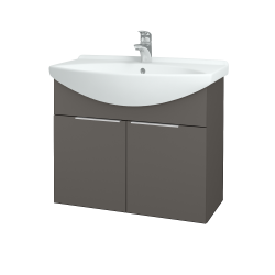 Dreja - Umývadlová skriňa TAKE IT SZD2 75 - N06 Lava / Úchytka T05 / N06 Lava (206130F)