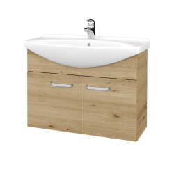 Dreja - Umývadlová skriňa TAKE IT SZD2 85 - D22 Karamel / Úchytka T01 / D22 Karamel (458119A)