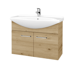 Dreja - Umývadlová skriňa TAKE IT SZD2 85 - D22 Karamel / Úchytka T04 / D22 Karamel (458119E)