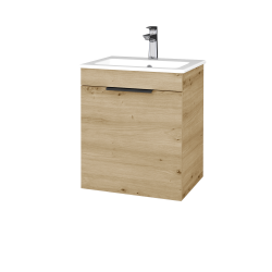 Dreja - Umývadlová skrinka BENEFIT SZD 50 (umývadlo Altero) - D22 Karamel / Úchytka T07 / D22 Karamel / Levé (533076I)