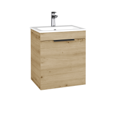 Dreja - Umývadlová skrinka BENEFIT SZD 50 (umývadlo Altero) - D22 Karamel / Úchytka T07 / D22 Karamel / Pravé (533076IP)