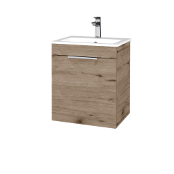 Dreja - Umývadlová skrinka BENEFIT SZD 50 (umývadlo Altero) - D23 Herkules / Úchytka T05 / D23 Herkules / Levé (533069F)