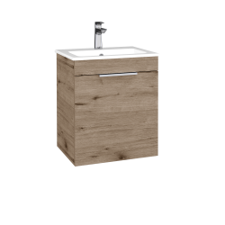 Dreja - Umývadlová skrinka BENEFIT SZD 50 (umývadlo Altero) - D23 Herkules / Úchytka T05 / D23 Herkules / Pravé (533069FP)