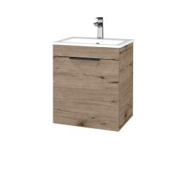 Dreja - Umývadlová skrinka BENEFIT SZD 50 (umývadlo Altero) - D23 Herkules / Úchytka T07 / D23 Herkules / Levé (533069I)