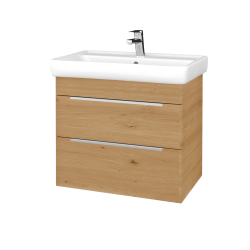 Dreja - Umývadlová skrinka BENEFIT SZZ2 70 (umývadlo Q) - D22 Karamel / Úchytka T05 / D22 Karamel (341114F)