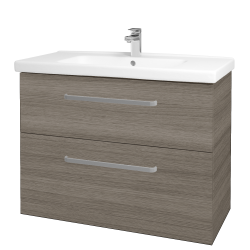 Dreja - Umývadlová skrinka BIG INN SZZ2 100 - D03 Cafe / Úchytka T01 / D03 Cafe (133122A)