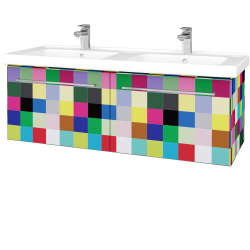 Dreja - Umývadlová skrinka BIG INN SZZ2 125 - IND Individual / Úchytka T04 / IND Individual (128661E)