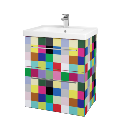 Dreja - Umývadlová skrinka BIG INN SZZ2 65 - IND Individual / Úchytka T04 / IND Individual (121815E)