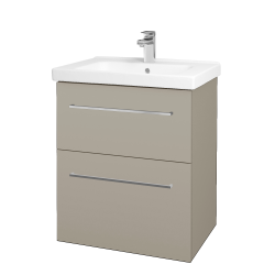 Dreja - Umývadlová skrinka BIG INN SZZ2 65 - M05 Béžová mat / Úchytka T04 / M05 Béžová mat (200411E)