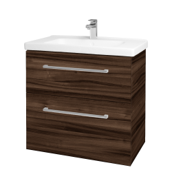 Dreja - Umývadlová skrinka BIG INN SZZ2 80 - D06 Orech / Úchytka T03 / D06 Orech (133092C)