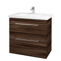 Dreja - Umývadlová skrinka BIG INN SZZ2 80 - D06 Orech / Úchytka T04 / D06 Orech (133092E)