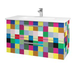 Dreja - Umývadlová skrinka GIO SZZ2 100 - IND Individual / Úchytka T01 / IND Individual (129873A)