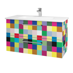 Dreja - Umývadlová skrinka GIO SZZ2 100 - IND Individual / Úchytka T03 / IND Individual (129873C)