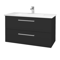 Dreja - Umývadlová skrinka GIO SZZ2 100 - N03 Graphite / Úchytka T03 / N03 Graphite (202873C)