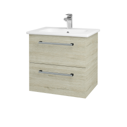 Dreja - Umývadlová skrinka GIO SZZ2 60 - D05 Oregon / Úchytka T03 / D05 Oregon (82904C)