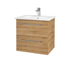 Dreja - Umývadlová skrinka GIO SZZ2 60 - D09 Arlington / Úchytka T02 / D09 Arlington (146344B)