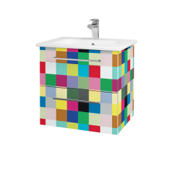 Dreja - Umývadlová skrinka GIO SZZ2 60 - IND Individual / Úchytka T04 / IND Individual (82959E)