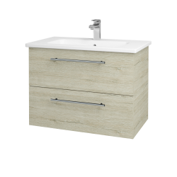 Dreja - Umývadlová skrinka GIO SZZ2 80 - D05 Oregon / Úchytka T02 / D05 Oregon (82065B)
