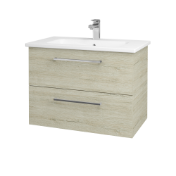 Dreja - Umývadlová skrinka GIO SZZ2 80 - D05 Oregon / Úchytka T04 / D05 Oregon (82065E)