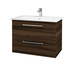 Dreja - Umývadlová skrinka GIO SZZ2 80 - D06 Orech / Úchytka T04 / D06 Orech (82034E)