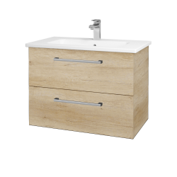 Dreja - Umývadlová skrinka GIO SZZ2 80 - D15 Nebraska / Úchytka T03 / D15 Nebraska (173746C)