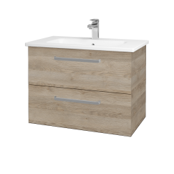 Dreja - Umývadlová skrinka GIO SZZ2 80 - D17 Colorado / Úchytka T01 / D17 Colorado (202156A)