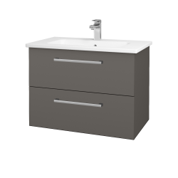 Dreja - Umývadlová skrinka GIO SZZ2 80 - N06 Lava / Úchytka T03 / N06 Lava (202279C)