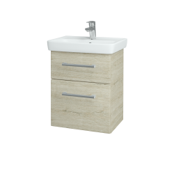 Dreja - Umývadlová skrinka GO SZZ2 50 - D05 Oregon / Úchytka T03 / D05 Oregon (28124C)