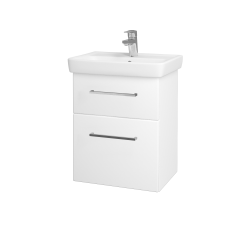 Dreja - Umývadlová skrinka GO SZZ2 50 - M01 Biela mat / Úchytka T04 / M01 Biela mat (204464E)