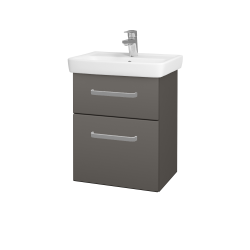 Dreja - Umývadlová skrinka GO SZZ2 50 - N06 Lava / Úchytka T01 / N06 Lava (204587A)