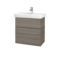 Dreja - Umývadlová skrinka GO SZZ2 60 - D03 Cafe / Úchytka T02 / D03 Cafe (28087B)