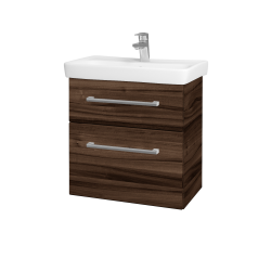 Dreja - Umývadlová skrinka GO SZZ2 60 - D06 Orech / Úchytka T03 / D06 Orech (29787C)