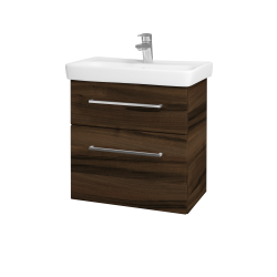 Dreja - Umývadlová skrinka GO SZZ2 60 - D06 Orech / Úchytka T04 / D06 Orech (29787E)